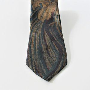 Men's Tie | Florenzi Silk Black Necktie